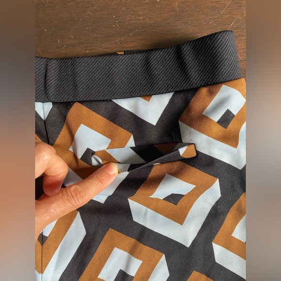 Diane Von Furstenberg Archive Diamond Printed Jogette Shorts - Picture 7 of 10